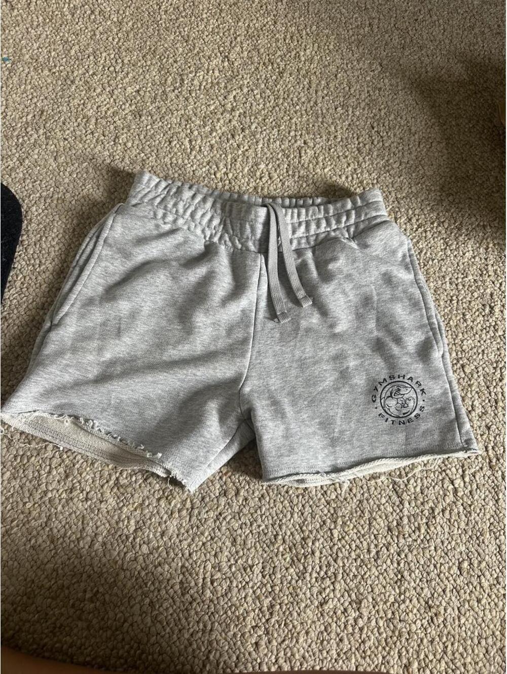 Gray Gymshark shorts